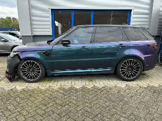 skadebil bedrijf Land Rover Range Rover sport Range Rover Sport SVR 5.0 575PK Carbon Vol Opties 2019/2
