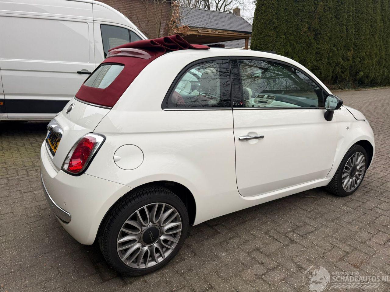 Fiat 500C 0.9 AIRCO CABRIOLET LEER CULT