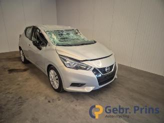 demontáž osobní automobily Nissan Micra Micra (K14), Hatchback, 2016 / 2025 1.0 IG-T 100 2021/1