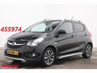 krockskadad bil auto Opel Karl 1.0 Rocks Online Edition Navi Airco Cruise PDC 2018/5