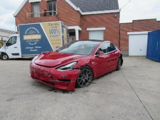Damaged car Tesla Model 3  2019/6