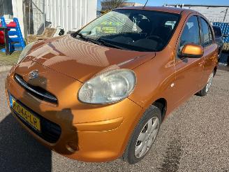 Vaurioauto  passenger cars Nissan Micra 1.2 Visia Pack 2011/4