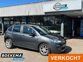 uszkodzony samochody osobowe Citroën C3 1.2 PureTech Selection Automaat Navigatie Airco Cruise F1 2016/7