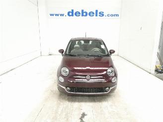 Voiture accidenté Fiat 500 LOUNGE 2020/11