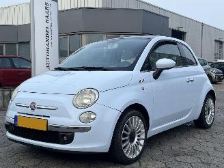 krockskadad bil auto Fiat 500 1.2 Lounge 2008/2
