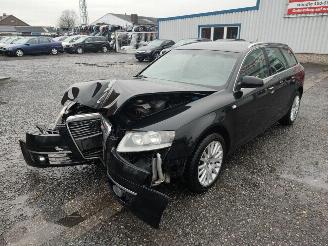 Uttjänta bilar auto Audi A6 4F Zwart LZ9Y Onderdelen Achterklep Deur 2006/11