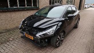 skadebil auto Nissan Micra Nissan Micra 1.5 dCi Tekna 2017/6