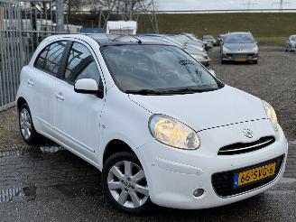 krockskadad bil auto Nissan Micra 1.2 Tekna 2011/12
