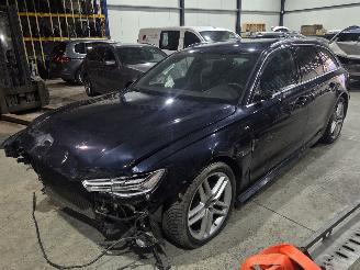 krockskadad bil auto Audi A6 avant 2.0 TDI 2018/2