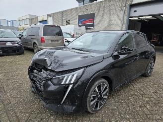 Voiture accidenté Peugeot 208 GT-Line Automaat Led Keyless Camera Navi Drive-Mode Leder Sfeerverl. 96KW/130PK 2020/6