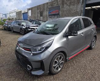 Voiture accidenté Kia Picanto 1.2 GT-Line Led CarPlay-Navi Camera Leder Ecc Acc 62KW/84PK 2022/9