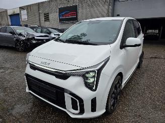 skadebil auto Kia Picanto 1.2 GT-Line Automaat Led Keyless Leder Camera Navi Lane-Assist 58KW / 79PK 2025/2