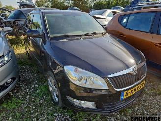 Vrakbiler auto Skoda Fabia Fabia II Combi, Combi 5-drs, 2007 / 2014 1.2 TDI 12V Greenline 2013/6