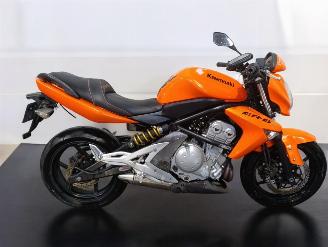 damaged motor cycles Kawasaki ER - 6 N  2008/2
