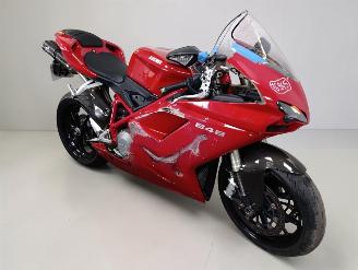 skadebil motor Ducati 848  2010/2