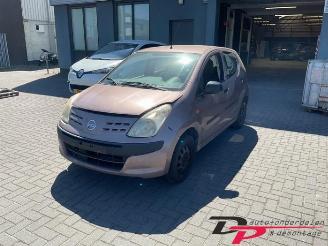 krockskadad bil auto Nissan Pixo Pixo (D31S), Hatchback, 2009 1.0 12V 2010/4