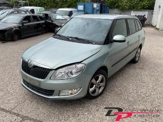 Uttjänta bilar auto Skoda Fabia Fabia II Combi, Combi 5-drs, 2007 / 2014 1.2 TDI 12V Greenline 2010/10