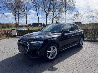 krockskadad bil auto Audi Q5 Audi Q5 Sportback 50 TFSIe Quattro S-Line Camera Leer ! 2025/1