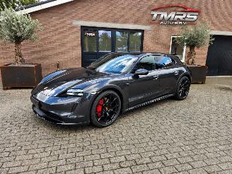 krockskadad bil auto Porsche Taycan PORSCHE Taycan Cross Turismo 4 PANORAMA Leder Ambiance ! 2022/7