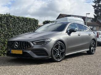 Schadeauto Mercedes Cla-klasse 220 AMG 190 PK EXE PANORAMA VOLL NAP !! 2021/3