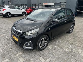 damaged passenger cars Peugeot 108 1.0 E-VTI ALLURE 2016/4