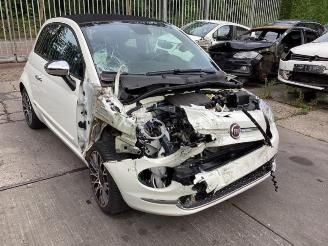 Vrakbiler auto Fiat 500C 500C (312), Cabrio, 2009 1.0 Hybrid 2020/6