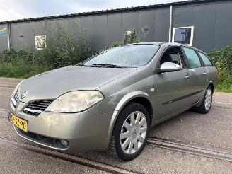 Vaurioauto  passenger cars Nissan Primera 2.0 16V Combi/o  Benzine 1.998cc 103kW (140pk) FWD 2002-03/2007-12 (W12) QR20DE 2006/6