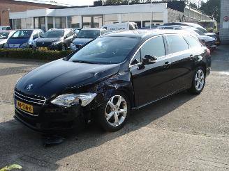 Vaurioauto  passenger cars Peugeot 508 1.6 HDiF 16_V (8E9HR) 2012/2