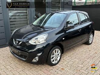 krockskadad bil auto Nissan Micra 1.2 Connect Edition | Automaat Navi Lm-velgen 2015/3
