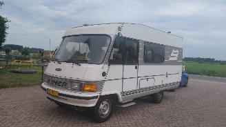 krockskadad bil camper Hymer  2.5 diesel  camper 1990/3