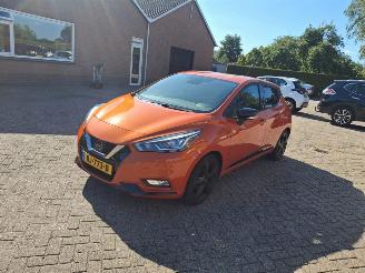 Voiture accidenté Nissan Micra 0.9 acenta   66kw  clima navi 2017/11