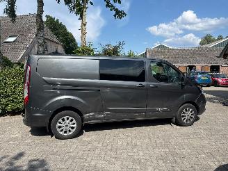 Ford Transit Custom 320 2.0 TDCI L2H1 DC LIMITED 2x schuifdeur airco navi camera picture 10