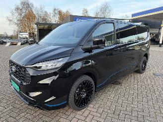 damaged passenger cars Ford Transit Custom  2.0 D - 125 Kw  L2 AWD Automaat Dubbel Cabine Nieuwste Model . 2025/7