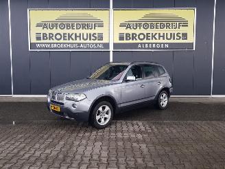 Vaurioauto  passenger cars BMW X3 3.0si Executive 2007/4