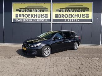 skadebil auto Peugeot 308 SW 1.6 BlueHDI Blue Lease Premium Automatic 2018/1