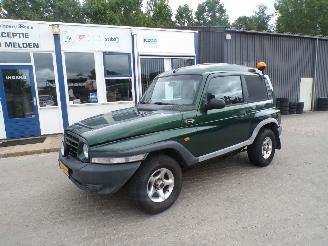 krockskadad bil bedrijf Ssang yong Korando 2.9 TDL 2001/1