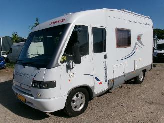 skadebil camper Dethleffs  Globetrotter Esprit  - Fiat Ducato 230 - 2.8 TD 2003/2