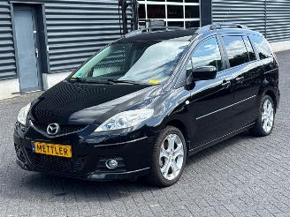 skadebil auto Mazda 5 7 Persoons 2.0i 16V MPV  Benzine 1.999cc 107kW (145pk) FWD 2009/3