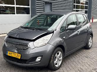 Coche accidentado Kia Venga 1.4 CVVT 16V MPV  Benzine 1.396cc 66kW (90pk) FWD 2011/9