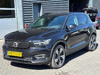 krockskadad bil auto Volvo XC40 Recharge Twin 78 kWh SUV  Elektrisch  300kW (408pk) 4x4 2020/12