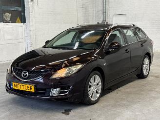 uszkodzony samochody osobowe Mazda 6 2.0i 16V S-VT Combi/o  Benzine 1.999cc 108kW (147pk) FWD 2008/8