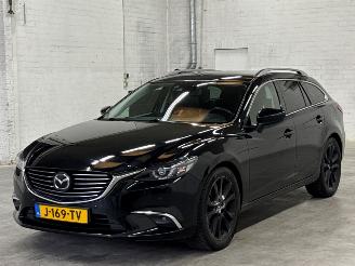 skadebil auto Mazda 6 2.5 SkyActiv-G 16V Combi/o  Benzine 2.488cc 141kW (192pk) FWD 2016/3