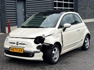 skadebil auto Fiat 500 1.2 Hatchback  Benzine 1.242cc 51kW (69pk) FWD 2011/1