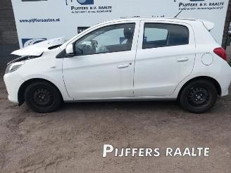 Vrakbiler auto Mitsubishi Space-star Space Star (A0), Hatchback, 2012 1.2 12V 2021/11