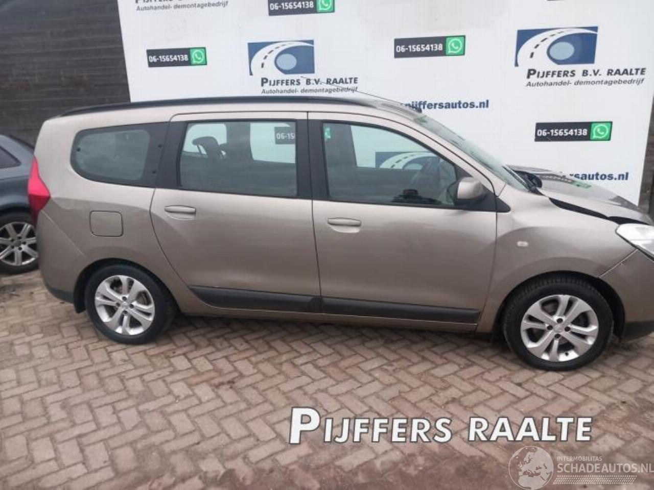 Dacia Lodgy Lodgy (JS/SD0J), MPV, 2012 1.2 TCE 16V