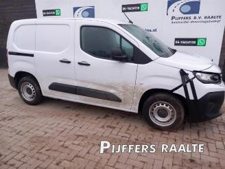 rozbiórka samochody osobowe Peugeot Partner Partner (EA//EF/EN/EU), Van, 2018 1.5 BlueHDi 100 2024/10