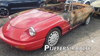 disassembly passenger cars Alfa Romeo Spider Spider (115), Cabrio, 1971 / 1995 2.0 ie 1990