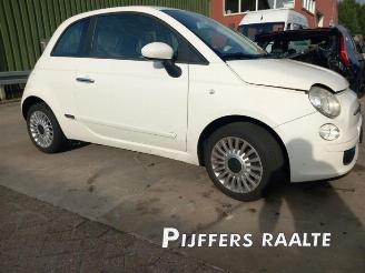 Vrakbiler auto Fiat 500 500 (312), Hatchback, 2007 1.2 2011/8