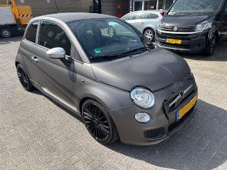 Damaged car Fiat 500 0.9 Twinair Sport airco NAP 2014/6