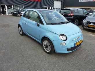 uszkodzony samochody osobowe Fiat 500 0.9 TWINAIR LOUNGE 2011/1
